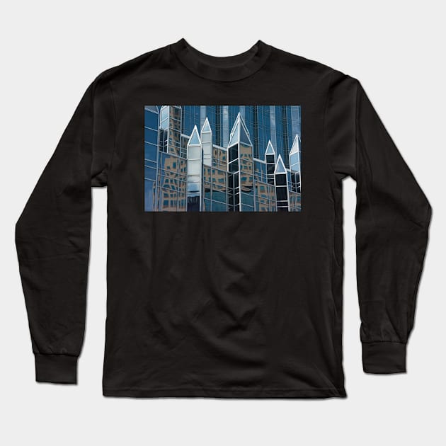 Pittsburgh Patterns Long Sleeve T-Shirt by Imagery